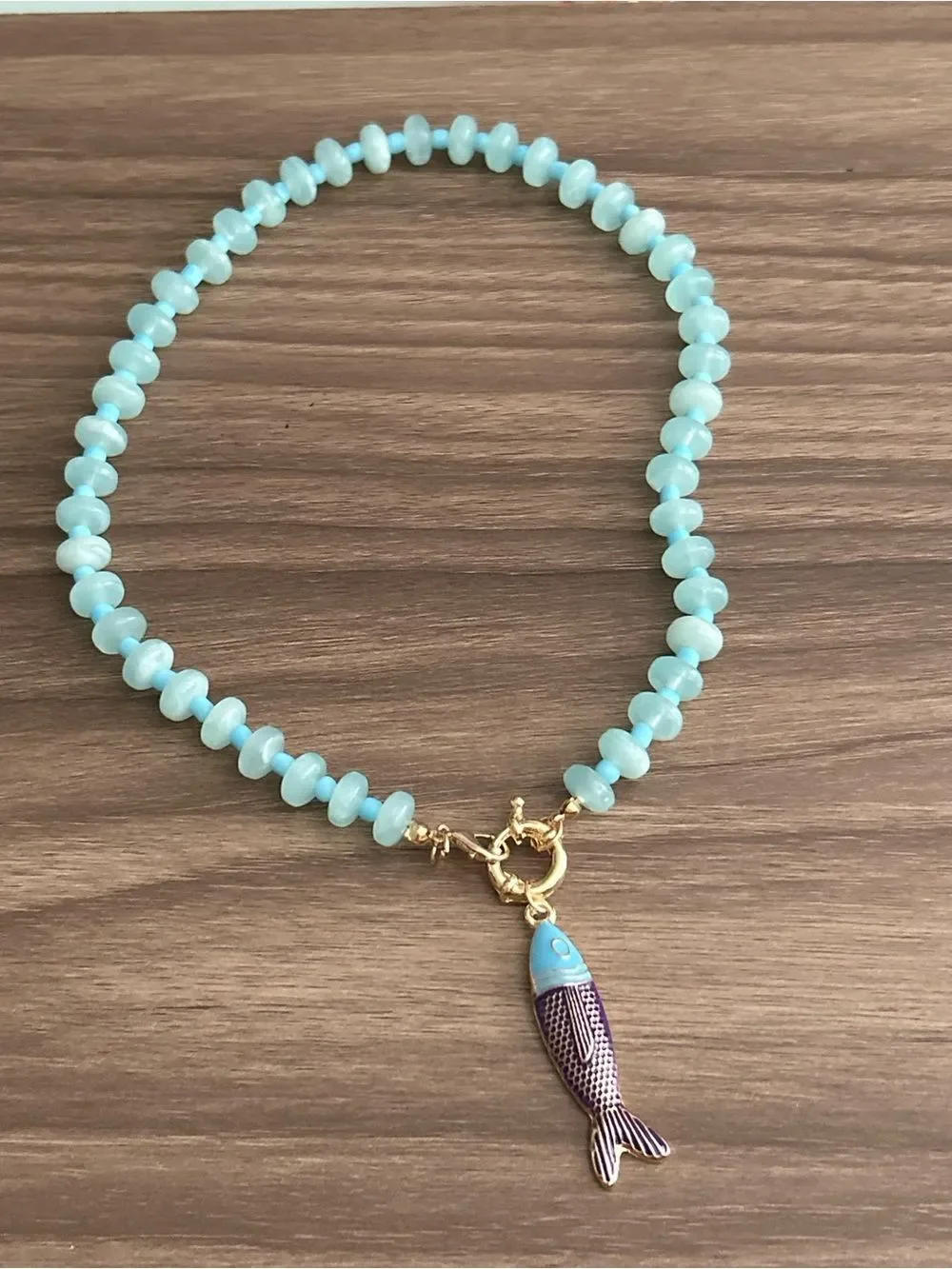 Fish necklace Q1187